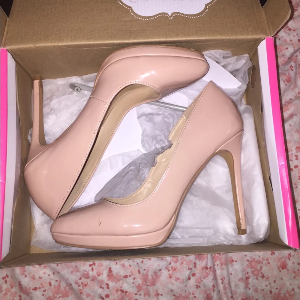 Nude heels